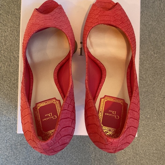 BNIB Miss Dior Peep Toe Pump - Picture 4 of 13